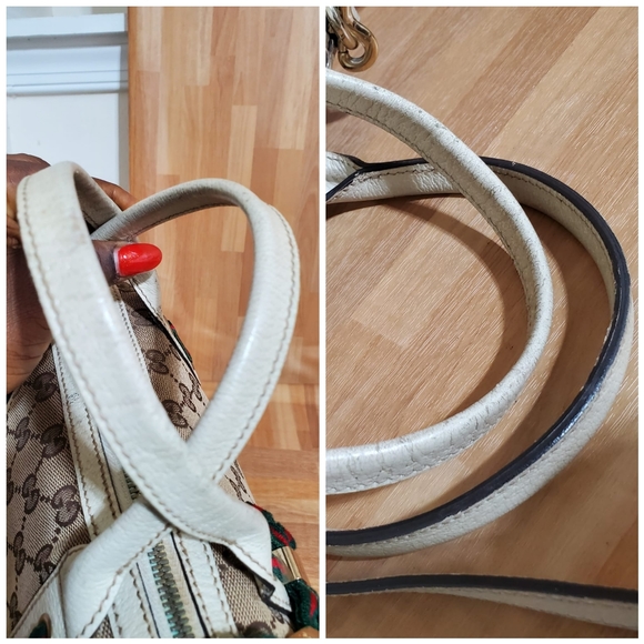 Gucci Brown GG Canvas Princy Satchel Bag - Picture 12 of 14